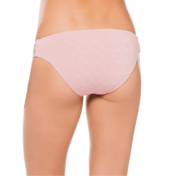 Lucky Brand All the Frills Side Sash Mauve Bikini Bottoms - Picture 7 of 9